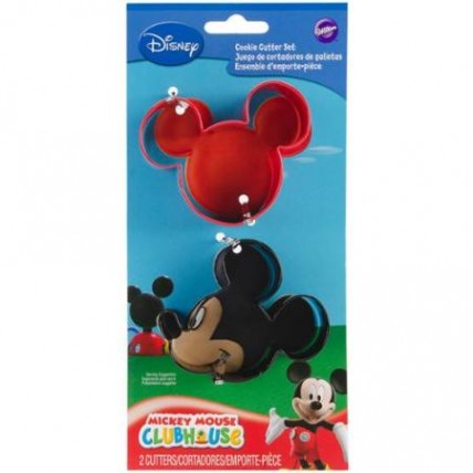 Mickey Mouse Face Cookie Cutter Set Wilton